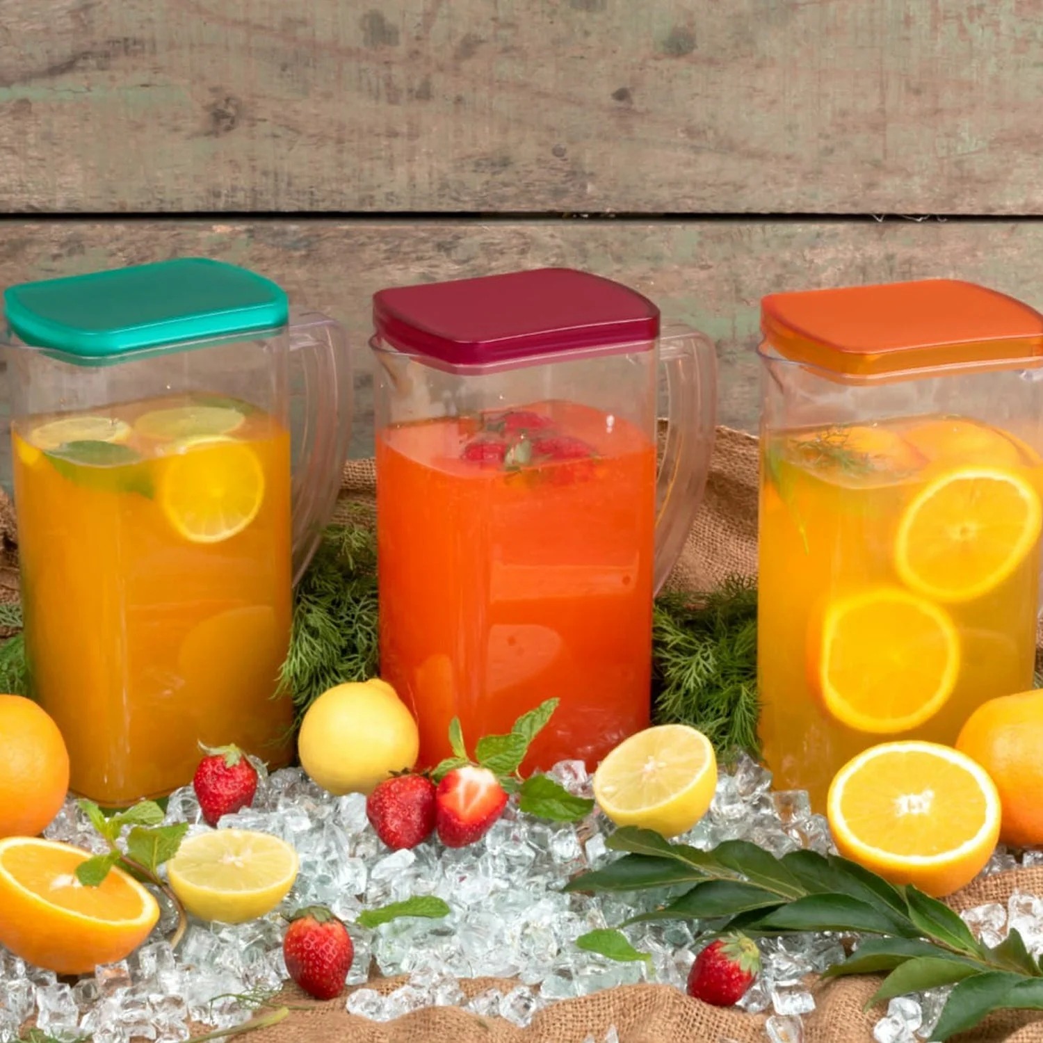 Resistant Glass Jug for Juice, Milk, Cold or Hot Beverages (plastic) - Image 4