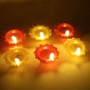 Water Sensor LED Diya Set (6 Pc)