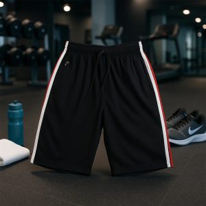 Training Shorts with Elastic Waist & Drawcord - (1 Pc