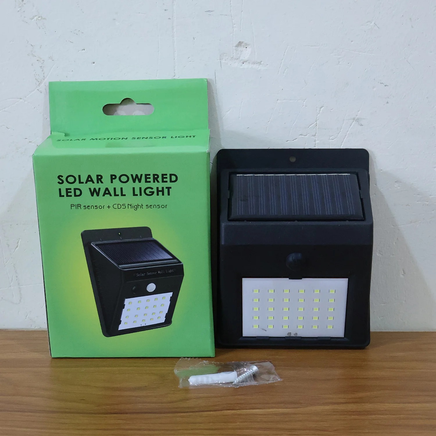 Solar Powered LED Wall Light - (1 Pc) - Image 6